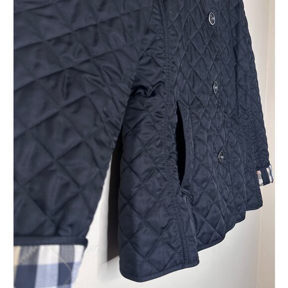 Burberry Brit Black Copford Diamond Quilted Jacket size XL - Picture 3 of 9